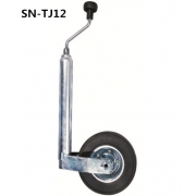 Jockey wheel with 220x65mm Rubber wheel 